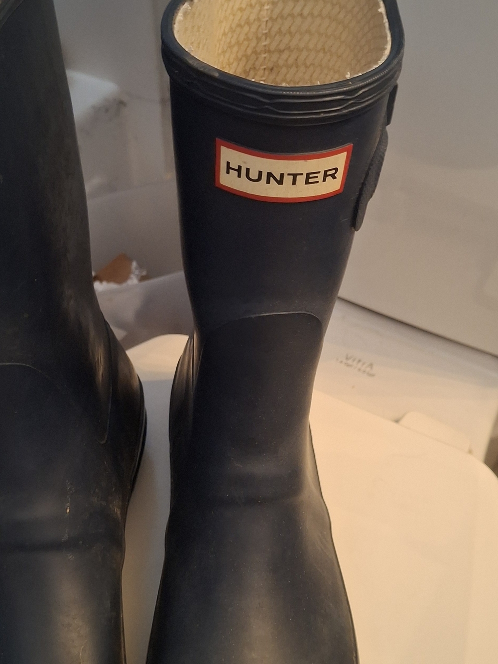 Hunter Classic NavyTall Rain Boots